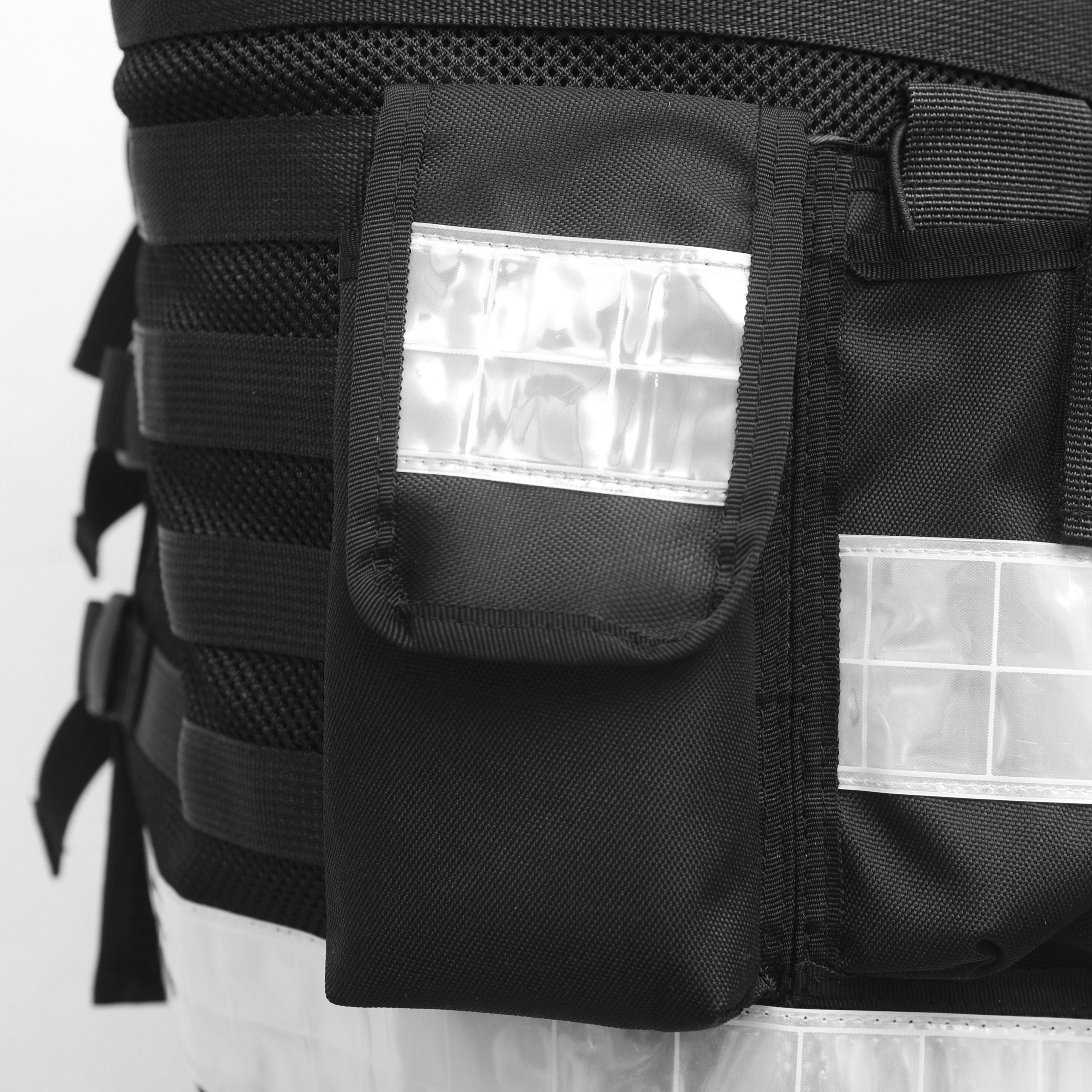 Sicherheitsweste Pielini Taschen mit Reißverschluss