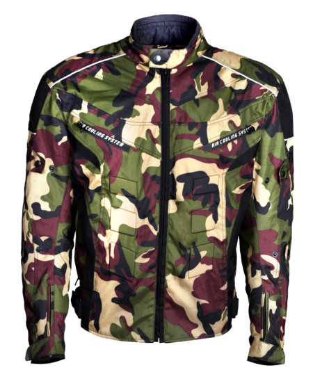 Motorradjacke-Pielini-Herren-Camouflage-wasserdicht