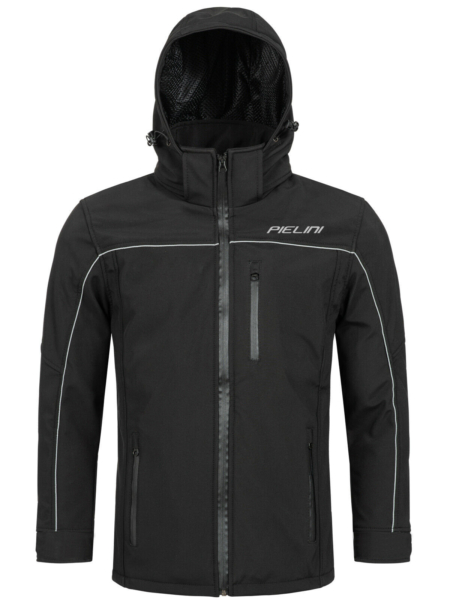 Pielini Motorradjacke Rot Vorderansicht