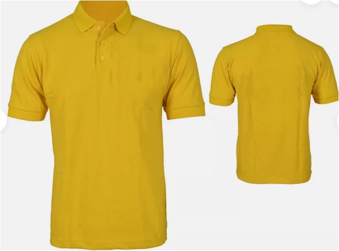 Poloshirt Security T-Shirt Pielini Herren Gelb – Für Sicherheitsdienst & Türsteher ABVERKAUF